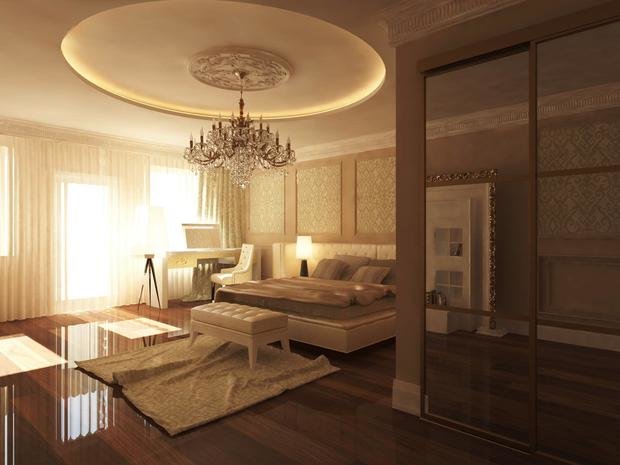Фотография: Спальня в стиле Классический, Современный – фото на INMYROOM