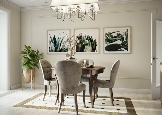 Фото из портфолио Квартира в Красногорске – фотографии дизайна интерьеров на INMYROOM
