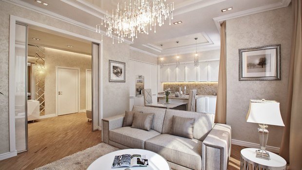 Фото из портфолио Современная классика – фотографии дизайна интерьеров на INMYROOM