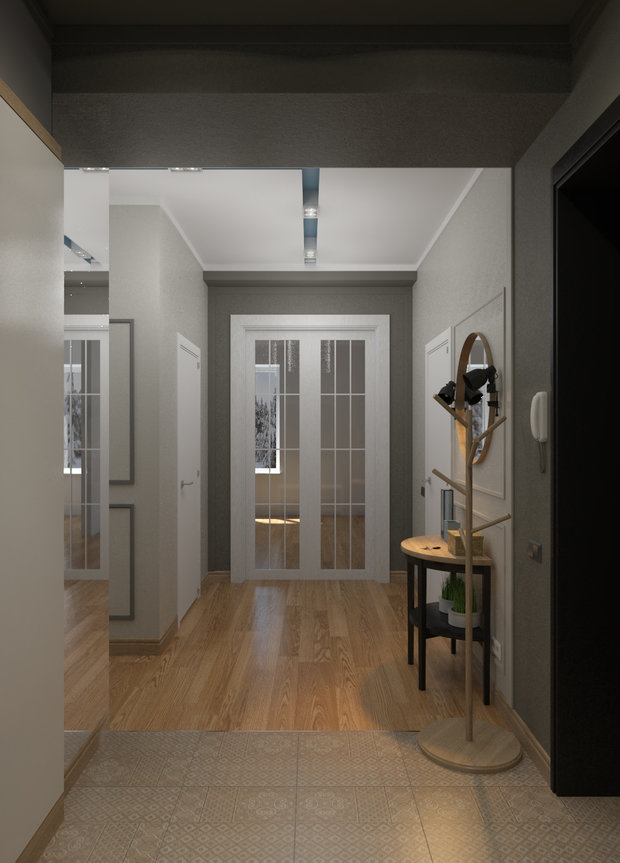 Фото из портфолио Квартира в центре для семейной пары – фотографии дизайна интерьеров на INMYROOM