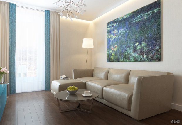 Фото из портфолио Moskovskiy 87 м. | Контемпорари – фотографии дизайна интерьеров на INMYROOM