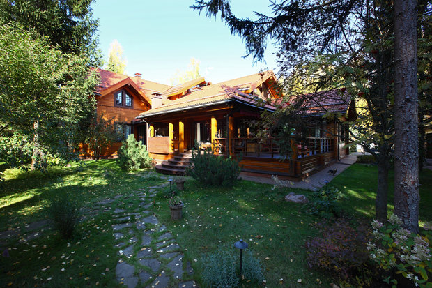 Фотография: Ландшафт в стиле , Эклектика, Дом, Проект недели, Дом и дача, Московская область, Лада Засимова, Виктория Николаева – фото на INMYROOM