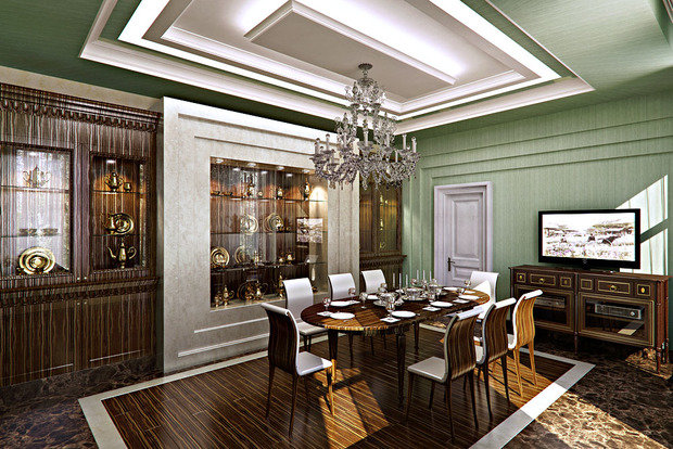 Фото из портфолио Загородный дом в стиле артдеко. – фотографии дизайна интерьеров на INMYROOM