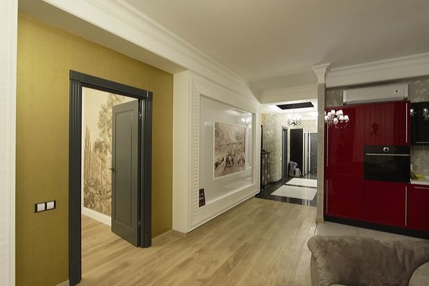 Фото из портфолио Яркий фьюжн у Живописного моста  – фотографии дизайна интерьеров на INMYROOM