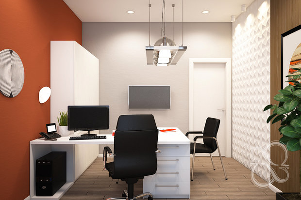 Фото из портфолио Проект: Sunny Office – фотографии дизайна интерьеров на INMYROOM
