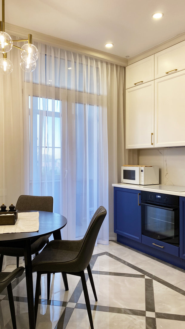 Фото из портфолио Проект и реализация двушки 70 кв.м. в ЖК на Академической – фотографии дизайна интерьеров на INMYROOM