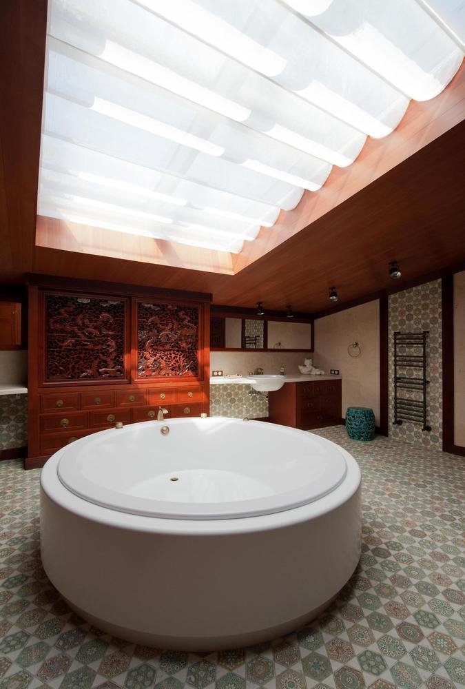 Фотография: Ванная в стиле Восточный, Дом, Дома и квартиры, Проект недели – фото на INMYROOM