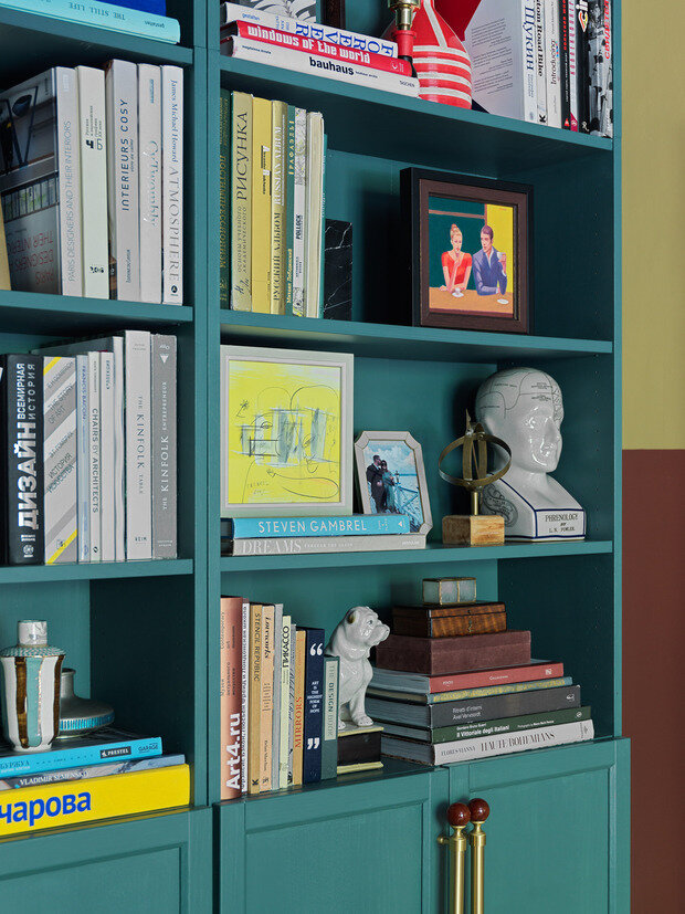 Фотография: Гостиная в стиле Эклектика, Малогабаритная квартира, Квартира, Проект недели, Москва, Хрущевка, Кирпичный дом, 2 комнаты, 40-60 метров, 1-511, Даша Соболева – фото на INMYROOM