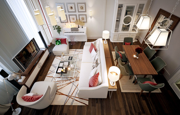 Фото из портфолио Квартира на Каменноостровском проспекте – фотографии дизайна интерьеров на INMYROOM