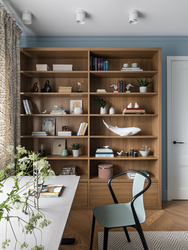 Фотография: Кабинет в стиле Современный, Квартира, Проект недели, Минск, 4 и больше, Более 90 метров, Наталия Кондратович – фото на INMYROOM