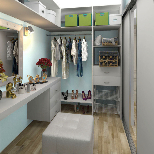 Фото из портфолио Квартира для студентки – фотографии дизайна интерьеров на INMYROOM