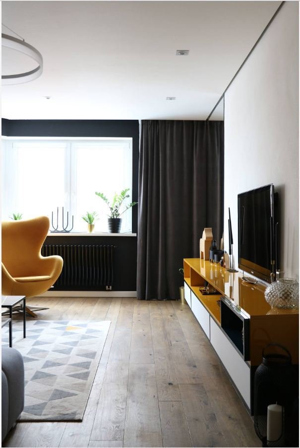 Фото из портфолио Контрасты (реализация) – фотографии дизайна интерьеров на INMYROOM