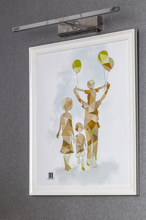 Фотография: Декор в стиле Современный, Скандинавский, Квартира, Проект недели, Москва, Панельный дом, 2 комнаты, 40-60 метров, Елена Карасаева – фото на INMYROOM