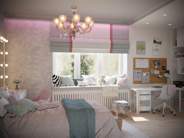 Фото из портфолио Детские комнаты в доме с теплой семейной атмосферой – фотографии дизайна интерьеров на INMYROOM
