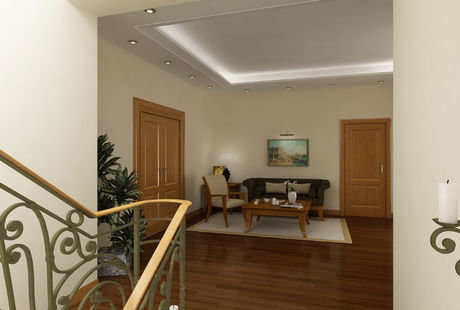 Квартира в Куркино - 120 кв.м. Проект решения холла