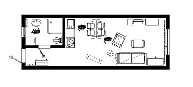 Фотография: Планировки в стиле , Скандинавский, Квартира, Дома и квартиры, Проект недели – фото на INMYROOM