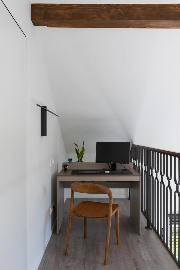 Фотография: Кабинет в стиле Современный, Скандинавский, Дом, Проект дня, Дом и дача, Калининград, 4 и больше, Более 90 метров, Сергей Качалов – фото на INMYROOM