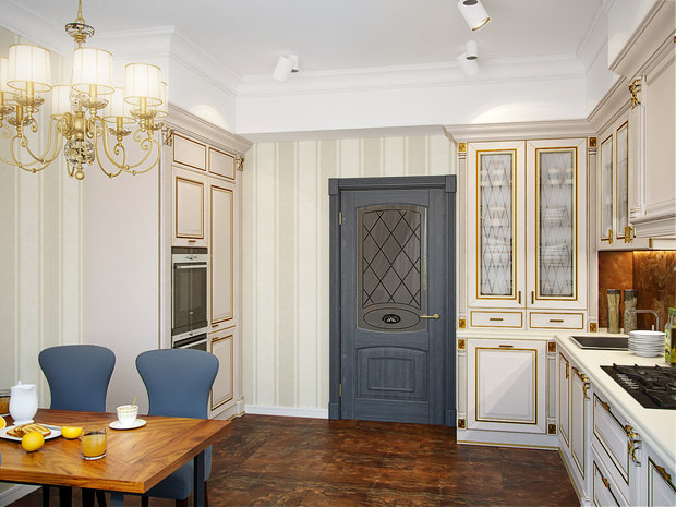 Фото из портфолио Квартира на пр. Маршала Жукова – фотографии дизайна интерьеров на INMYROOM