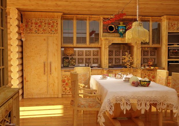 Фото из портфолио Октябрьская кухня в Теремке – фотографии дизайна интерьеров на INMYROOM