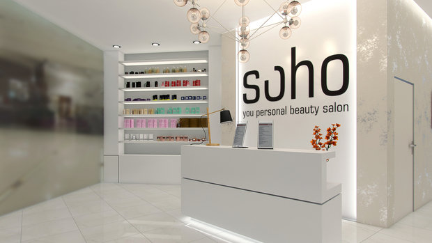 Фото из портфолио салон красоты SOHO  – фотографии дизайна интерьеров на INMYROOM
