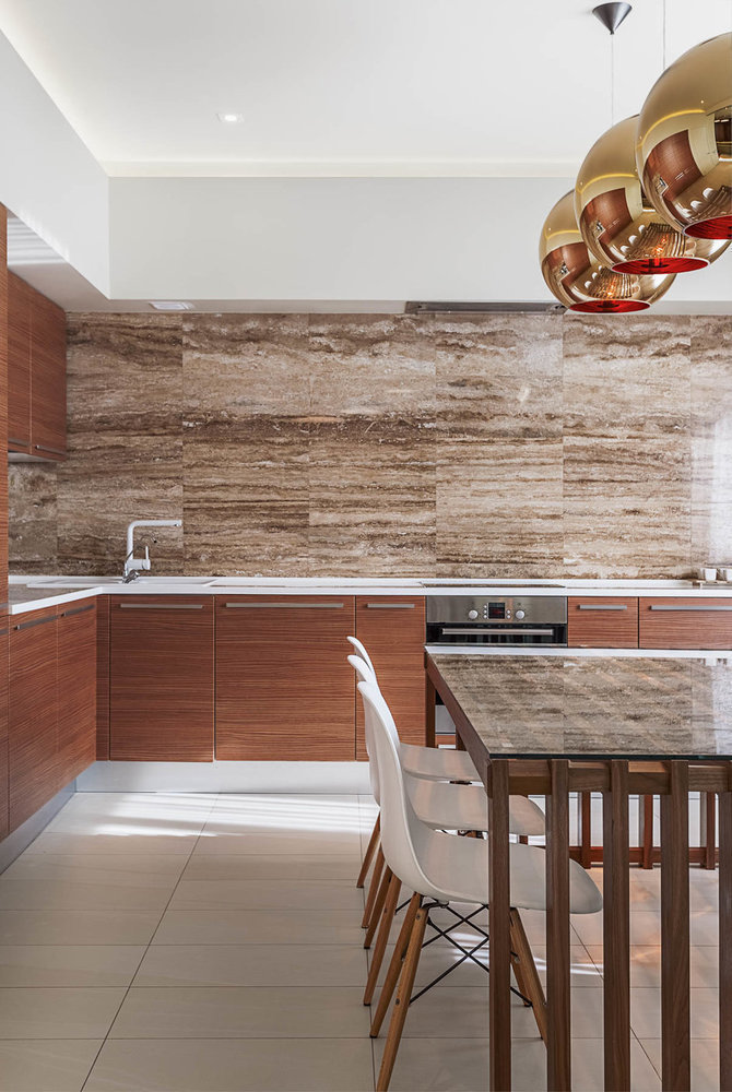 Фотография: Кухня и столовая в стиле Современный, Советы, Кухонный фартук, Estima, как оформить кухонный фартук, Ametis by Estima – фото на INMYROOM