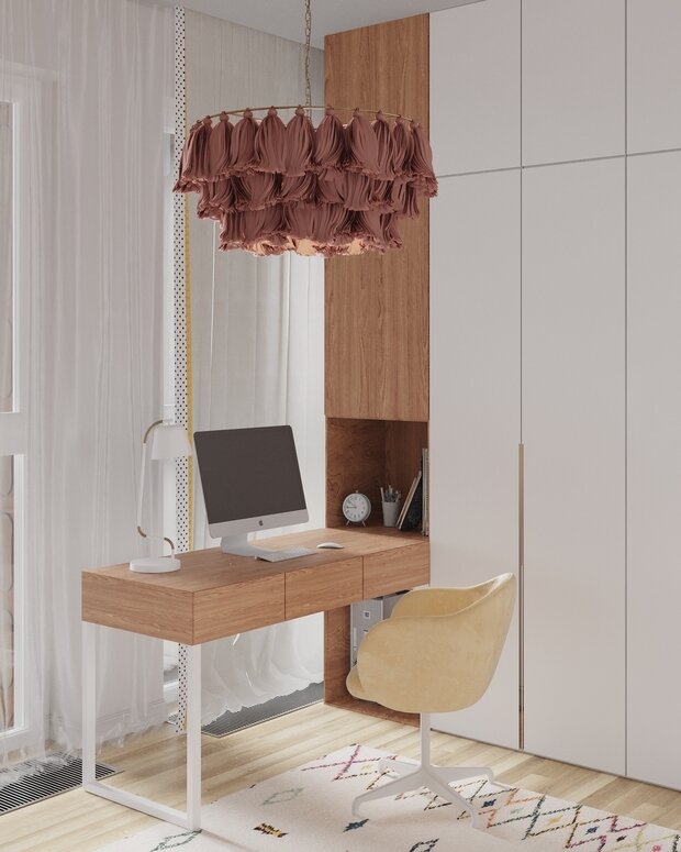 Фотография: Детская в стиле Современный, Эко, Бохо, Квартира, Проект дня, Москва, 3 комнаты, 60-90 метров, terracotta.buro, Илона Рафикова – фото на INMYROOM