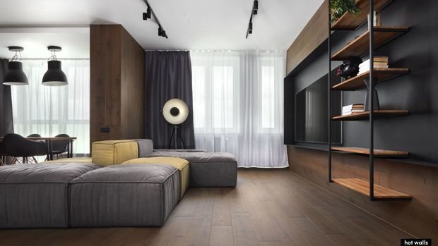 Фото из портфолио Теплый LOFT – фотографии дизайна интерьеров на INMYROOM