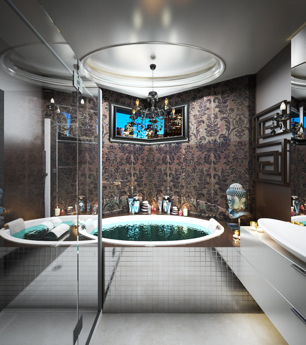 Фото из портфолио Квартира для молодой пары – фотографии дизайна интерьеров на INMYROOM