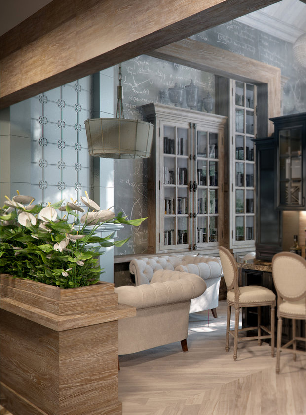 Фото из портфолио Дом в Пестово – фотографии дизайна интерьеров на INMYROOM