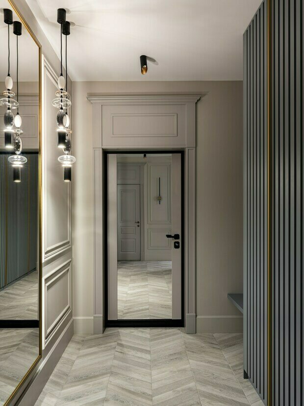 Фотография: Прихожая в стиле Современный, Квартира, Проект дня, Москва, 4 и больше, 60-90 метров, Яна Ухова – фото на INMYROOM