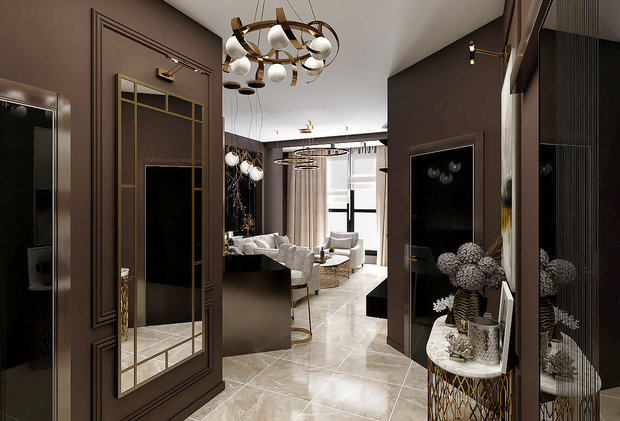 Фото из портфолио ЖК Серебряный бор 60м.кв – фотографии дизайна интерьеров на INMYROOM