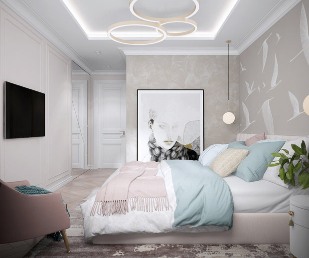 Фото из портфолио Гламурные 60-е – фотографии дизайна интерьеров на INMYROOM