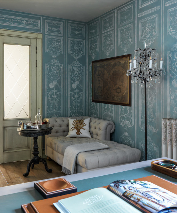 Фотография: Кабинет в стиле Прованс и Кантри, Лофт, Эклектика, Дом, Особняк, Московская область, 4 и больше, Более 90 метров, Дарья Мисюра, Эксклюзивные проекты – фото на INMYROOM