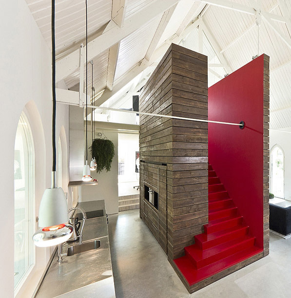 Фотография: Кухня и столовая в стиле Лофт, Дом, Дома и квартиры, Проект недели – фото на INMYROOM