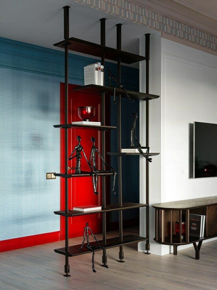 Фотография: Гостиная в стиле Современный, Эклектика, Квартира, Проект недели, Москва, 3 комнаты, Более 90 метров, Miklashevskaia Interior, Анна Миклашевская – фото на INMYROOM