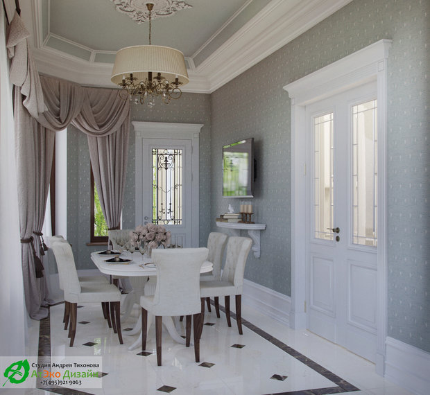 Фото из портфолио Дом в классическом стиле – фотографии дизайна интерьеров на InMyRoom.ru