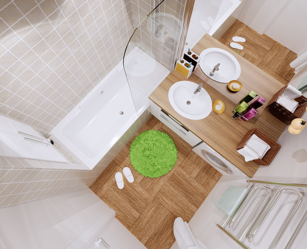 Фото из портфолио Частная квартира 73м2 – фотографии дизайна интерьеров на INMYROOM