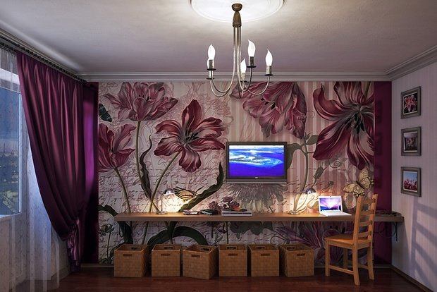 Фото из портфолио Гостиная в тёмных тонах – фотографии дизайна интерьеров на INMYROOM