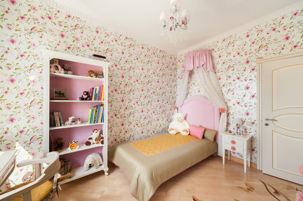 Фотография: Детская в стиле Прованс и Кантри, Квартира, Дома и квартиры, Проект недели, Москва – фото на INMYROOM