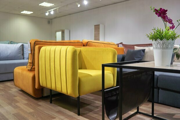 Фото из портфолио Рио прямой диван и кресло – фотографии дизайна интерьеров на INMYROOM