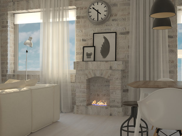 Фото из портфолио монохромная романтика – фотографии дизайна интерьеров на INMYROOM