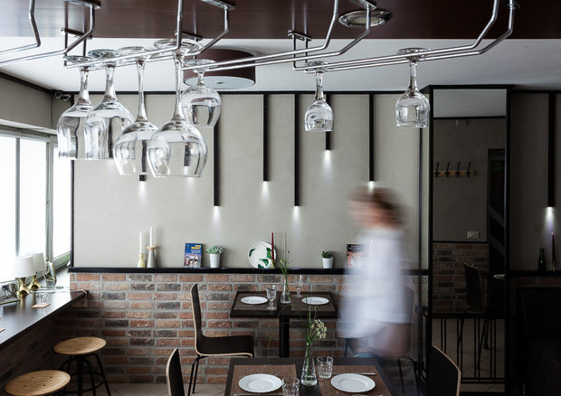 Фото из портфолио Проект бара в гостинице "Челябинск" – фотографии дизайна интерьеров на INMYROOM