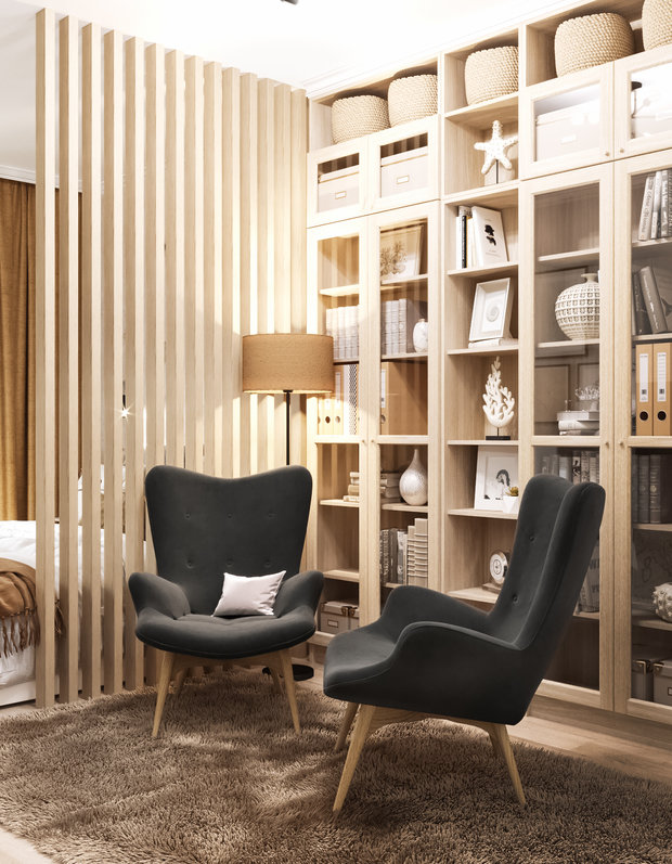 Фото из портфолио ДВУХКОМНАТНАЯ КВАРТИРА В САНКТ-ПЕТЕРБУРГЕ – фотографии дизайна интерьеров на INMYROOM