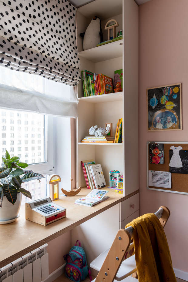 Фотография: Детская в стиле Современный, Квартира, Проект недели, Москва, 4 и больше, 60-90 метров, Дарья Власова – фото на INMYROOM