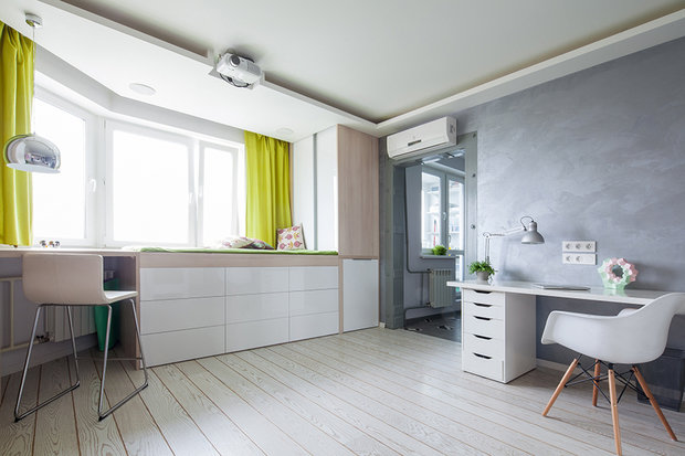 Фото из портфолио Квартира-студия – фотографии дизайна интерьеров на INMYROOM