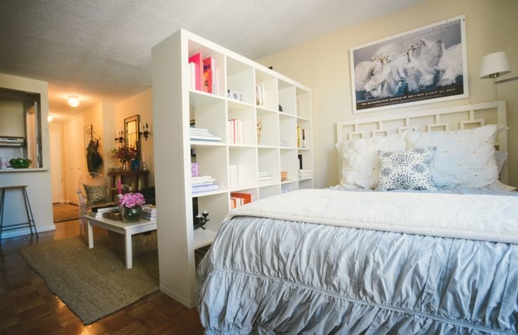 Фотография: в стиле , Гостиная, Спальня, Малогабаритная квартира, Советы, Hoff, зонирование комнаты – фото на INMYROOM Фотография: в стиле , Гостиная, Спальня, Малогабаритная квартира, Советы, Hoff, зонирование комнаты – фото на INMYROOM