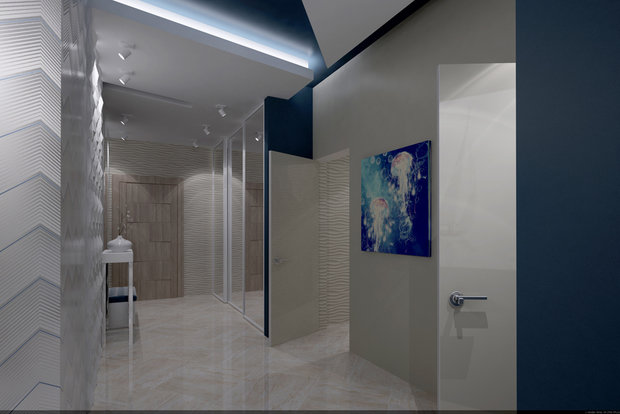 Фото из портфолио Морской минимализм – фотографии дизайна интерьеров на InMyRoom.ru
