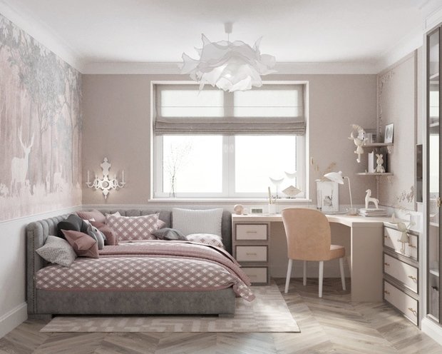 Фото из портфолио КВАРТИРА В ЖК "МИТИНО ПАРК" – фотографии дизайна интерьеров на INMYROOM