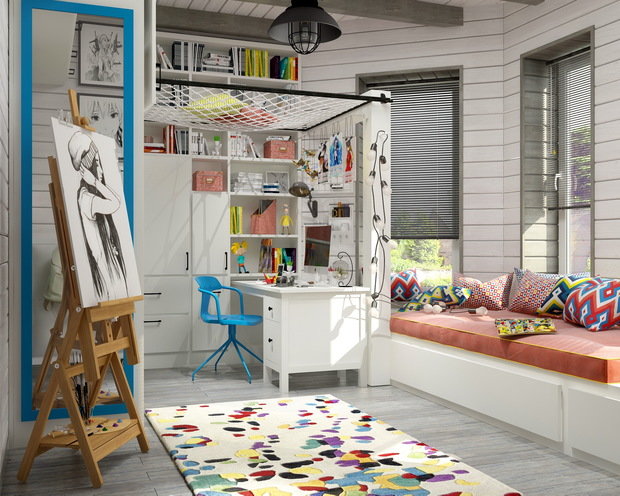 Фото из портфолио Комната девочки, немного аниме – фотографии дизайна интерьеров на INMYROOM