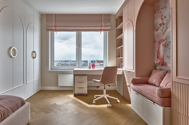 Фотография: Детская в стиле Современный, Квартира, Проект дня, Екатеринбург, 4 и больше, 60-90 метров, Affdesign – фото на INMYROOM